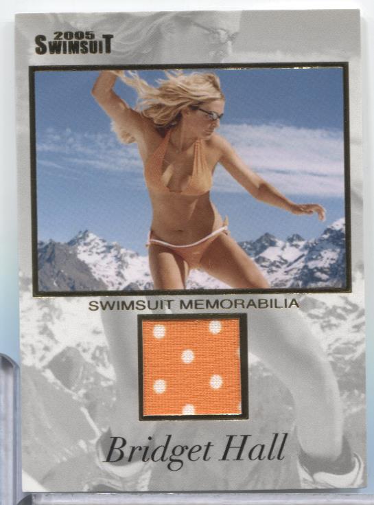 Bridget Hall 2005 Sports Illustrated Swimsuit Mem Card #BH/M 071723MLCD63