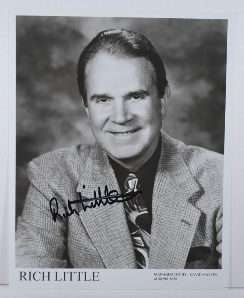 Rich Little Comedian Autographed 8"x10" Photo w/COA WWE6-53