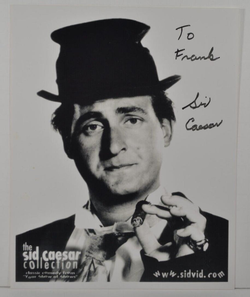 Sid Caesar Actor Autographed 8"x10" Photo w/COA WWE6-48
