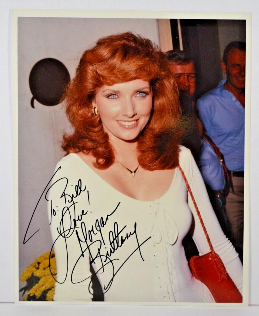 Morgan Brittany Actress Autographed 8"x10" Photo w/COA WWE6-35