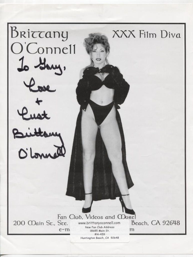 Brittany O'Connell Autographed 8.5"x11" Photo w/COA WWE7-39