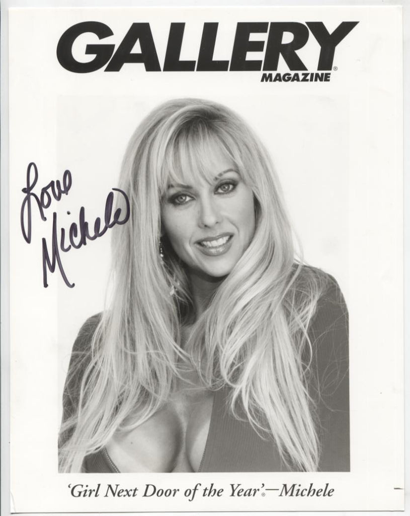 Michele Gallery Model Autographed 8"x10" Promo Photo w/COA WWE7-119