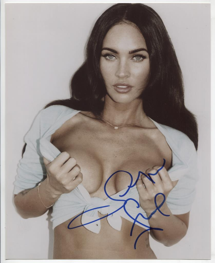Megan Fox Actress Autographed 8"x10" Photo w/COA WWE8-104
