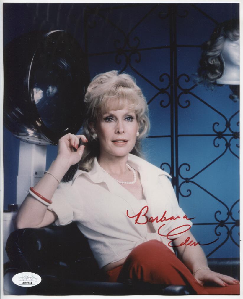 Barbara Eden Actress Autographed 8"x10" Photo w/JSA COA WWE10-21