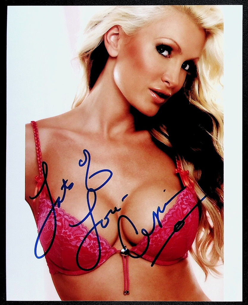 Caprice Model Autographed 8"x10" Photo w/COA WWE12-29