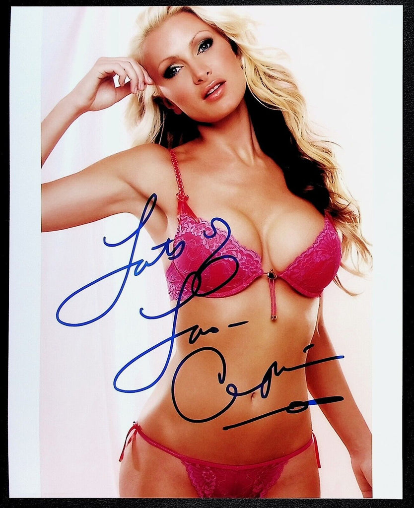 Caprice Model Autographed 8"x10" Photo w/COA WWE12-24
