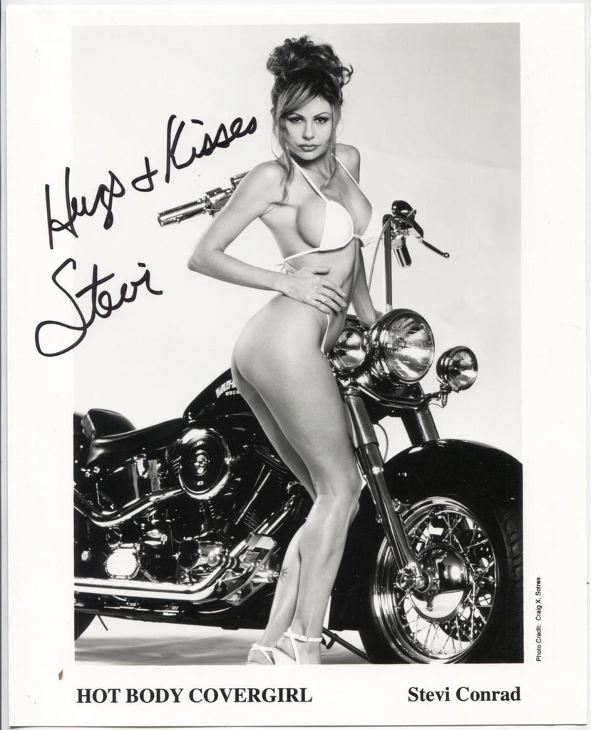 Stevi Conrad Adult Actress Autographed 8"x10" Photo w/COA WWE14-1 NUDES