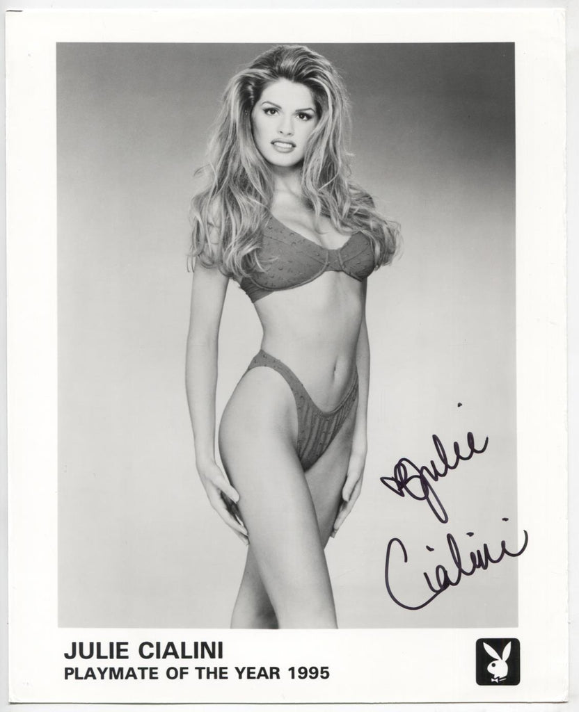 Julie Cialini Playboy Autographed 8"x10" Photo w/COA WWE13-131