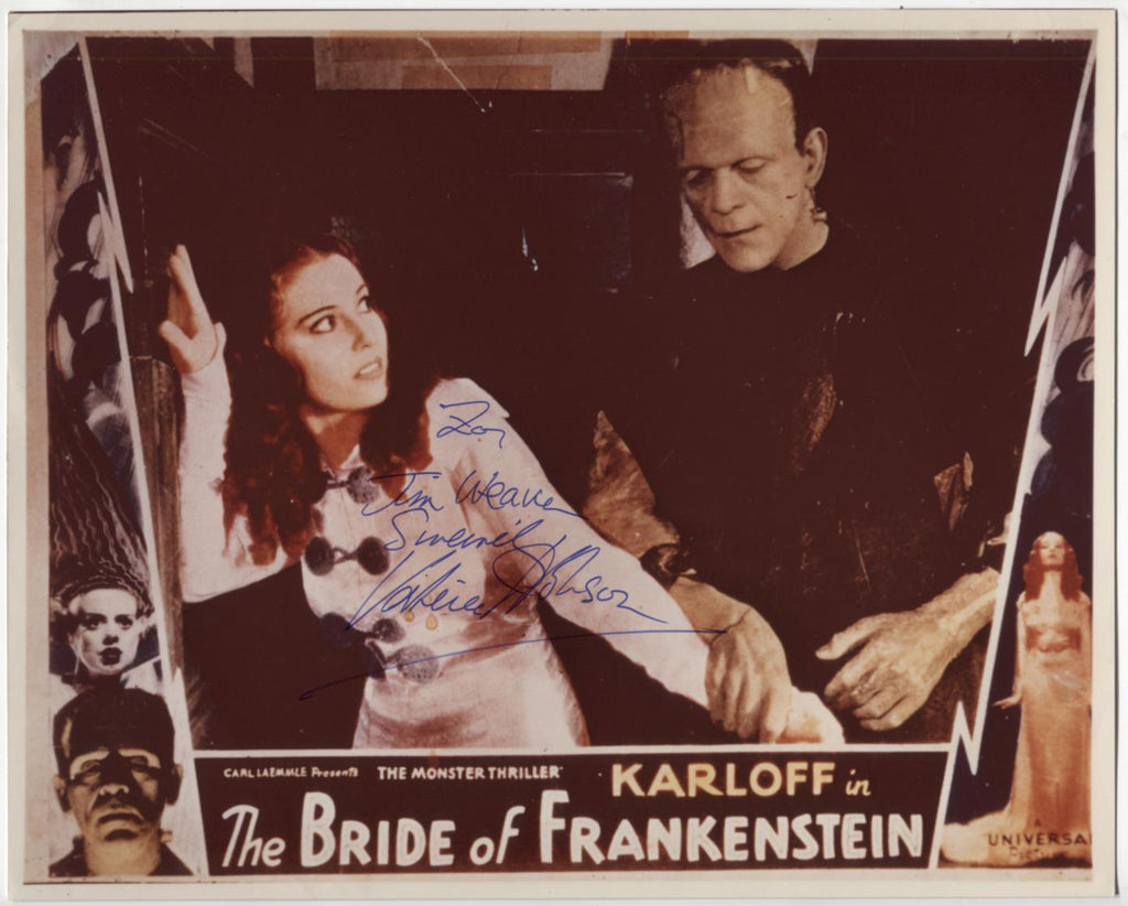 Valerie Hobson Bride Of Frankenstein Autographed 8"x10" Photo w/COA WWE13-80