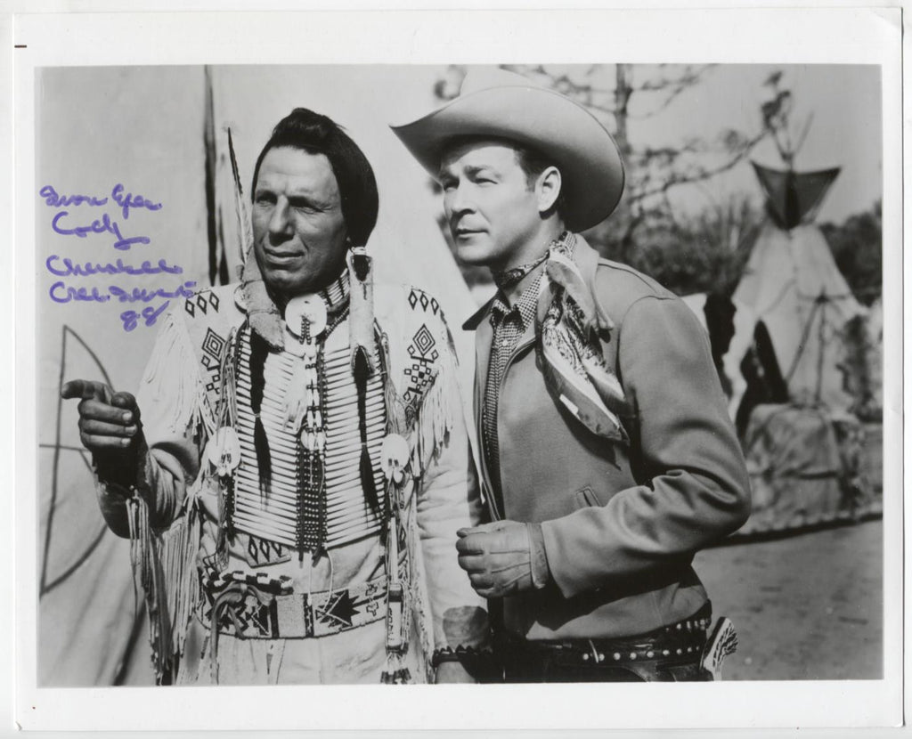 Iron Eyes Cody Actor Autographed 8"x10" Photo w/COA WWE13-85
