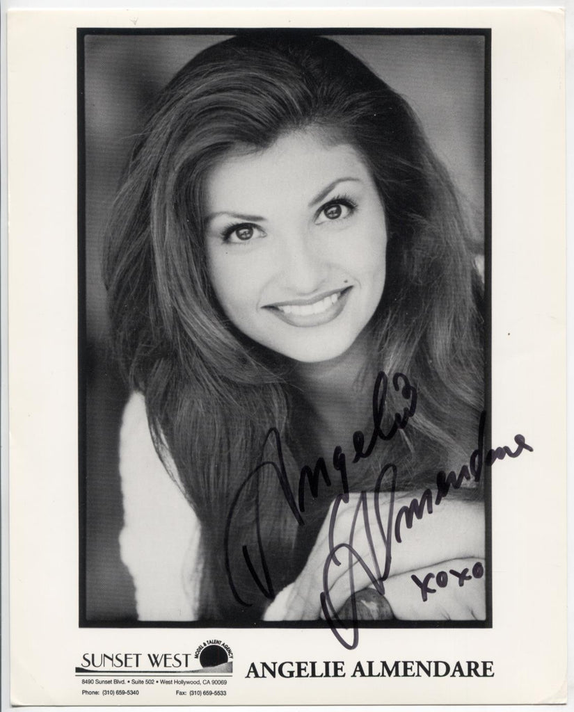 Angelie Almendare Actress Autographed 8"x10" Photo w/COA WWE14-51