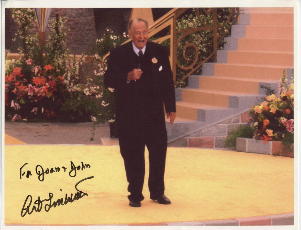 Art Linkletter Radio Personality Autographed 8.5"x11" Photo w/COA WWE14-28