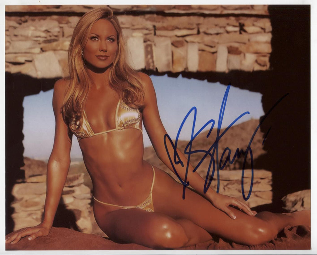 Stacy Keibler WWE Actress Autographed 8"x10" Photo w/COA WWE15-4