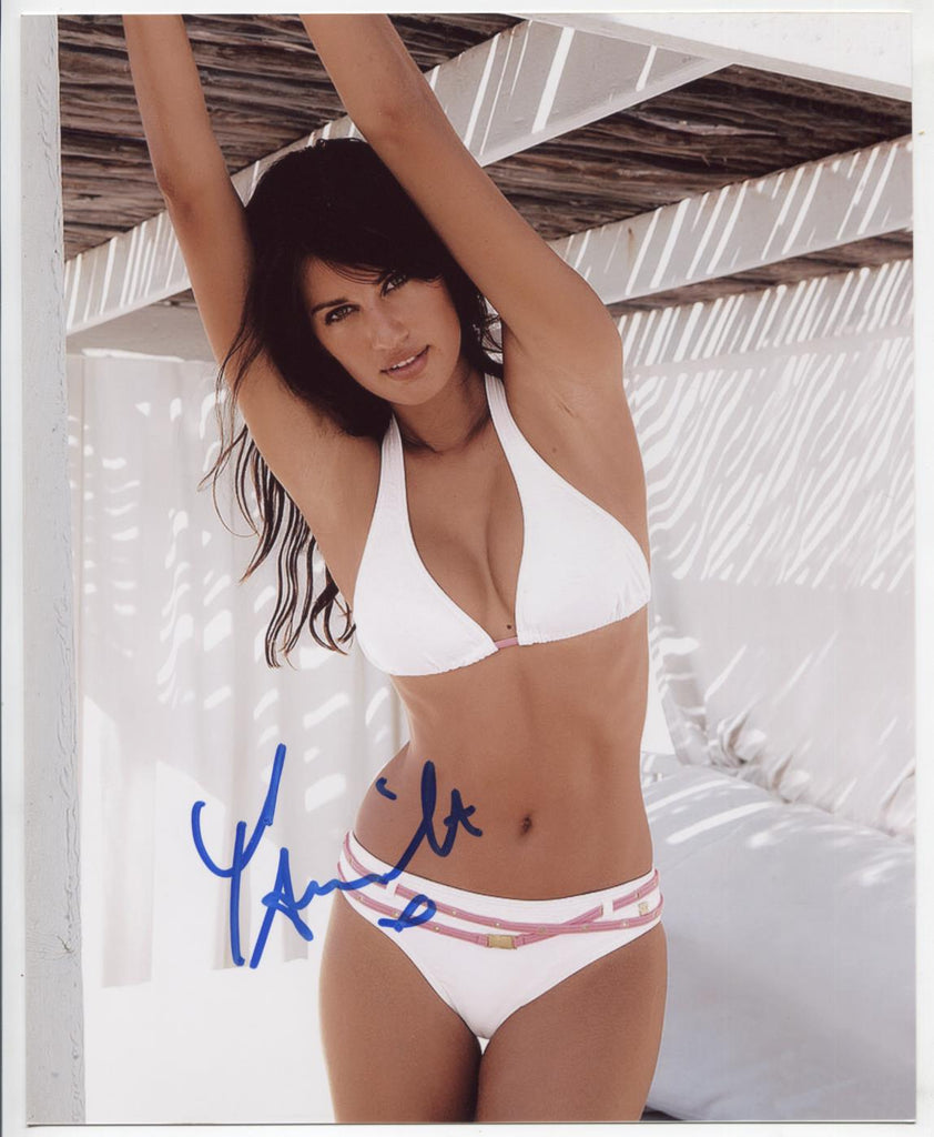 Yamila Diaz Model Autographed 8"x10" Photo w/COA WWE15-16