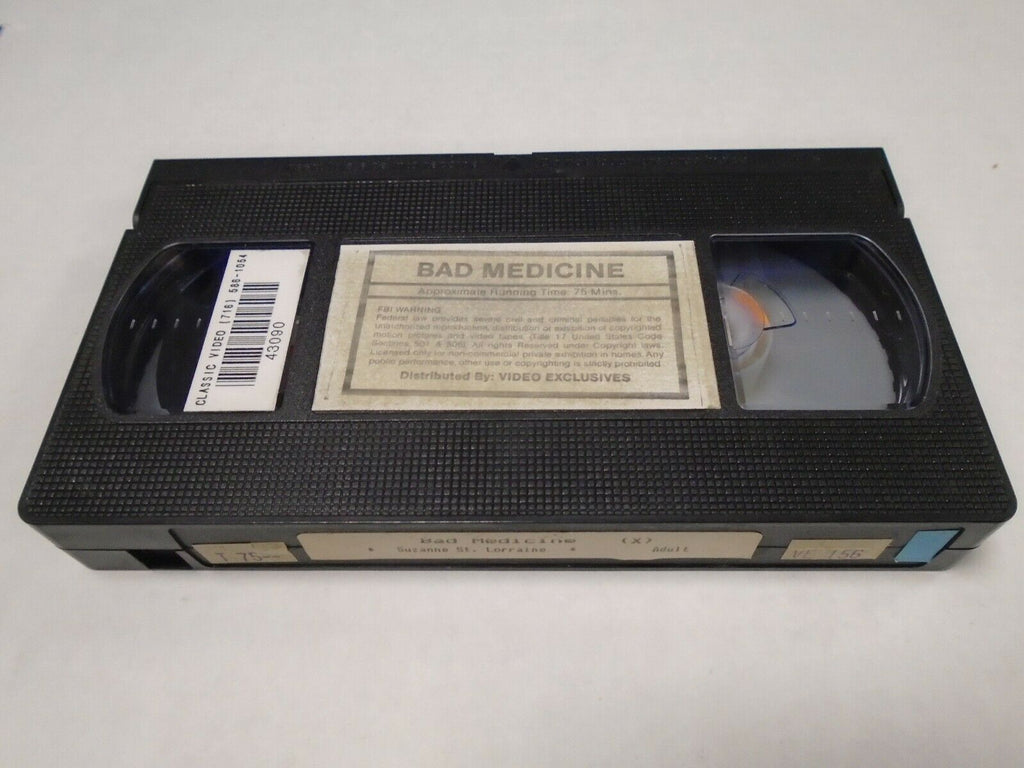 Bad Medicine Suzanne St Lorraine 75mins Adult VHS 021519AMP2