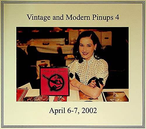Vintage and Modern Pinups Hardcover Book Dita Von Teese / Aria Giovanni April 6-7, 2002