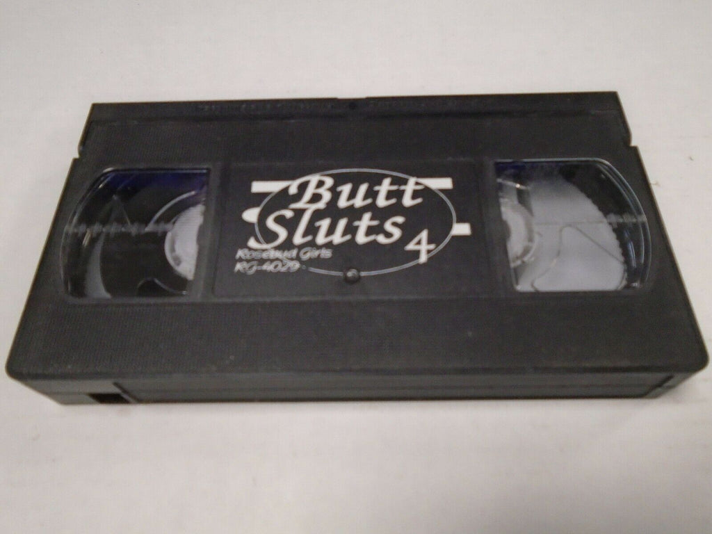 Butt Sluts #4 Rosebud Girls Adult VHS 020719AMP2
