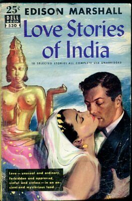 Love Stories Of India Novel by Edison Marshall 1945 Dell Book 042214lm-epa2