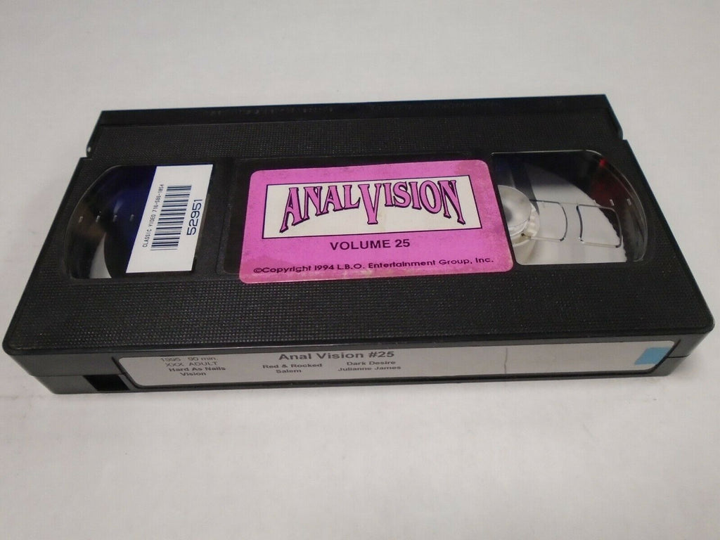 Anal Vision #25 Salem Julianne James 1995 90mins Adult VHS 021519AMP