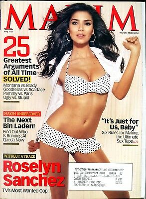 Maxim Magazine Roselyn Sanchez May 2007 031618lm-ep
