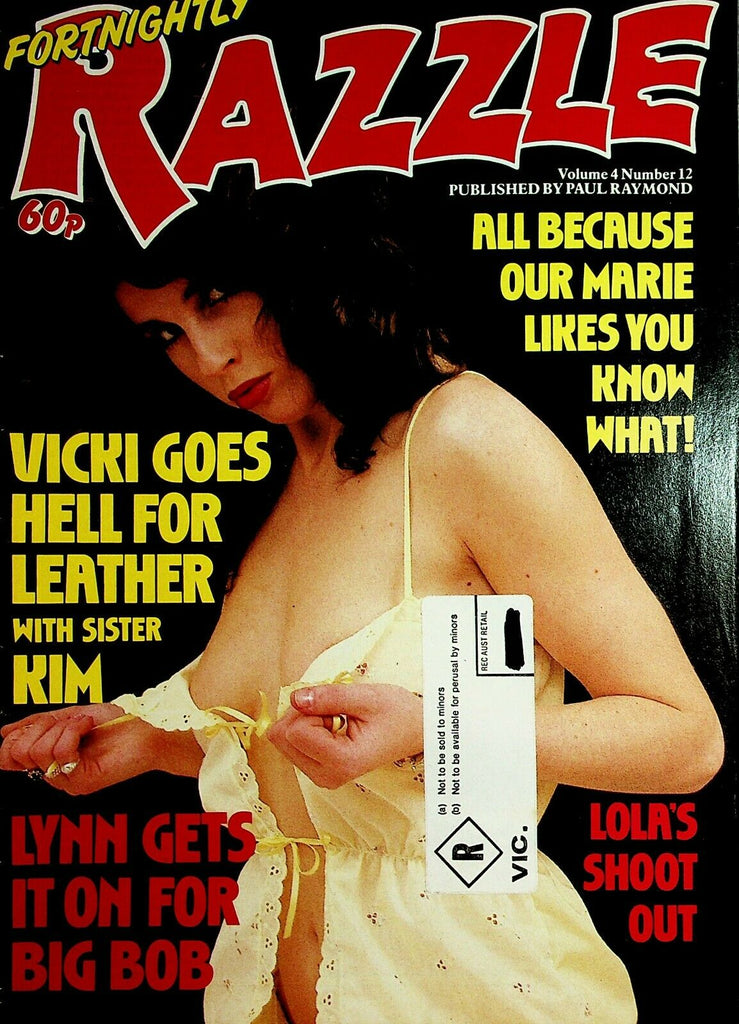 Razzle Magazine Lynn Gets It On For Big Bob vol.4 #12 1980's 080320lm-ep