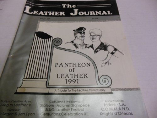 The Leather Journal Adult Magazine "Pantheon of Leather 1991" Issue 19 1991