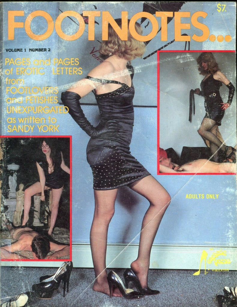 Footnotes ..Fetish Magazine vol.1 #2 1986 071419lm-ep