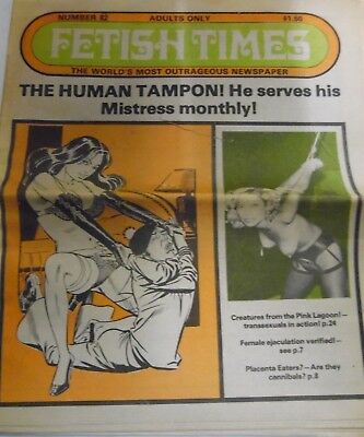Fetish Times Adult Newspaper He Serves His Mistress #82 1980 052118lm-ep2