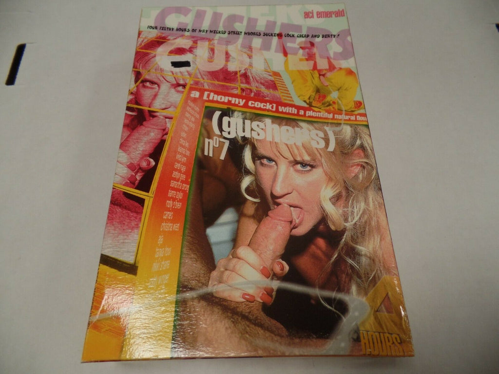 Gushers #7 4 Hours ACI Emerald Adult VHS 052719AMP2