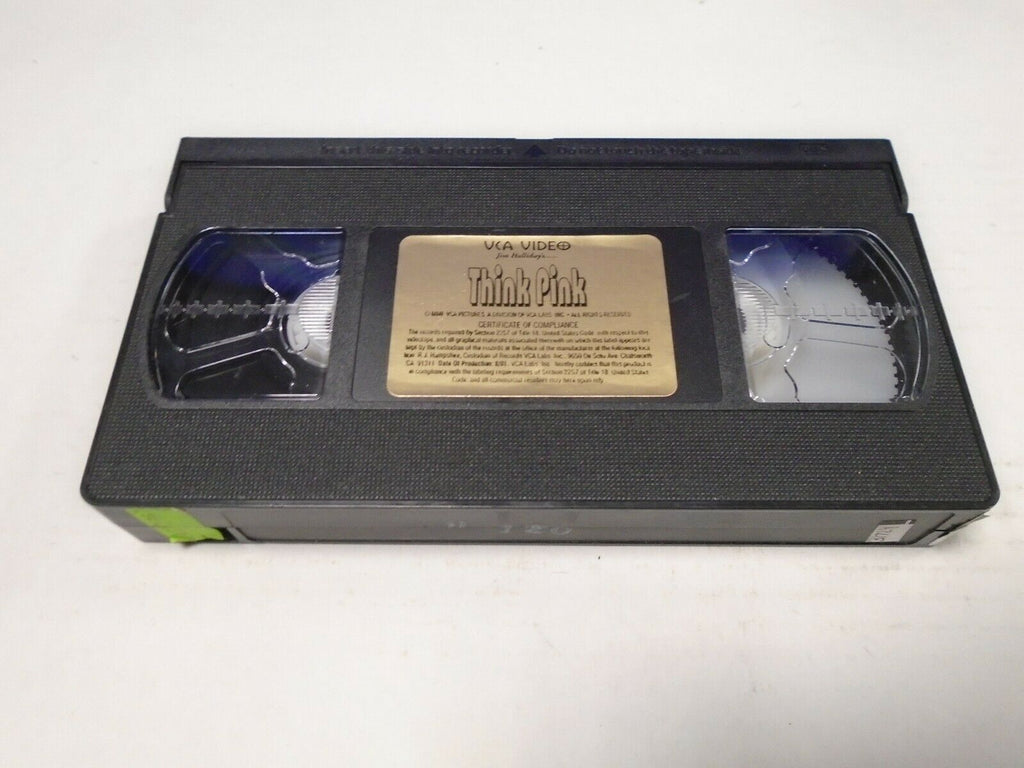 Think Pink VCA Video Jim Holliday 2001 Adult VHS 040419AMP3