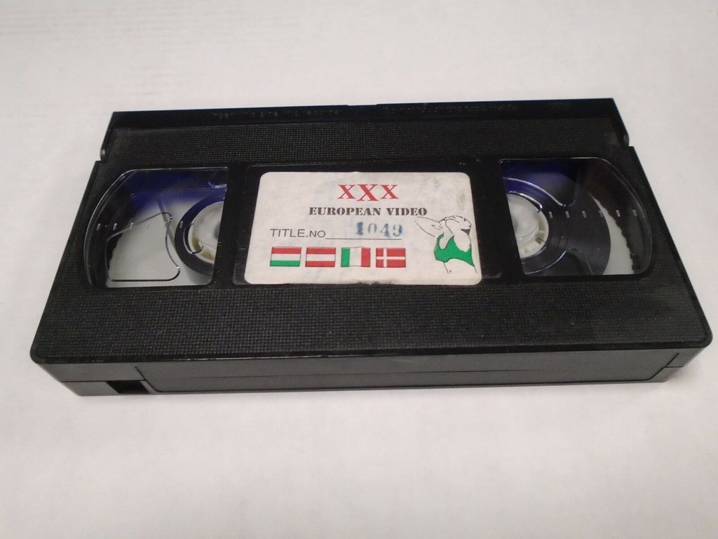 European Video 1049 Horniest XXX Models Europe Vintage Adult VHS 011619AMP