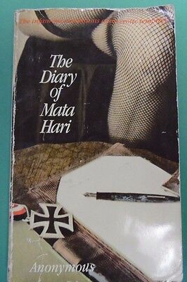 The Diary Of Mata Hari Novel by Anonymous 1984 Carroll& Graf 080113lm-epa