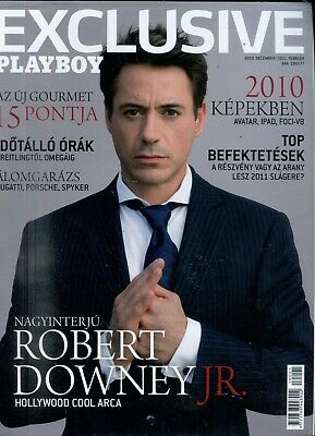 Playboy Exclusive Hungarian Magazine Robert Downey JR. December 2009 053118lm-ep
