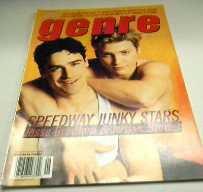 Genre Gay Adult Magazine Jesse Bradford/Jordan Brower June 2001 ex 040714lm-ep