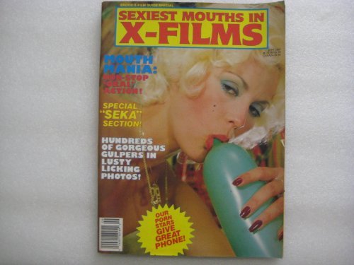 Erotic X-Film Guide Special Sexiest Mouths In X-Films Adult Magazine Sept. 1978 #15
