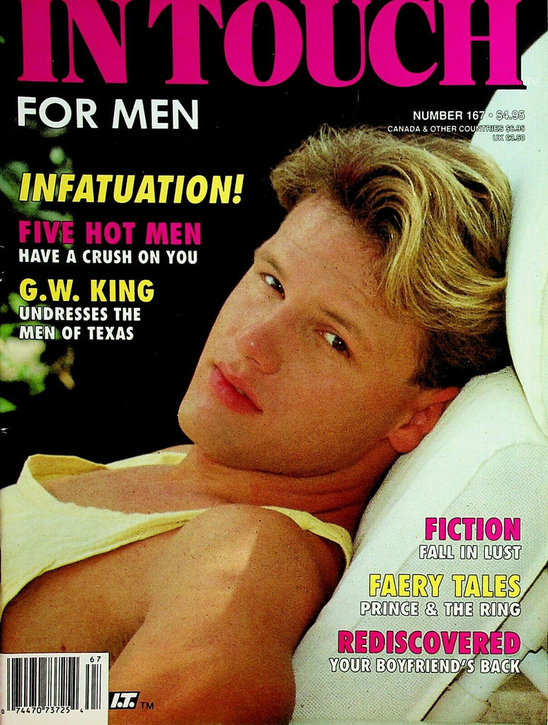 In Touch Gay Magazine Cover Guy Kelly Morgan #167 January 1991 120620lm-ep2