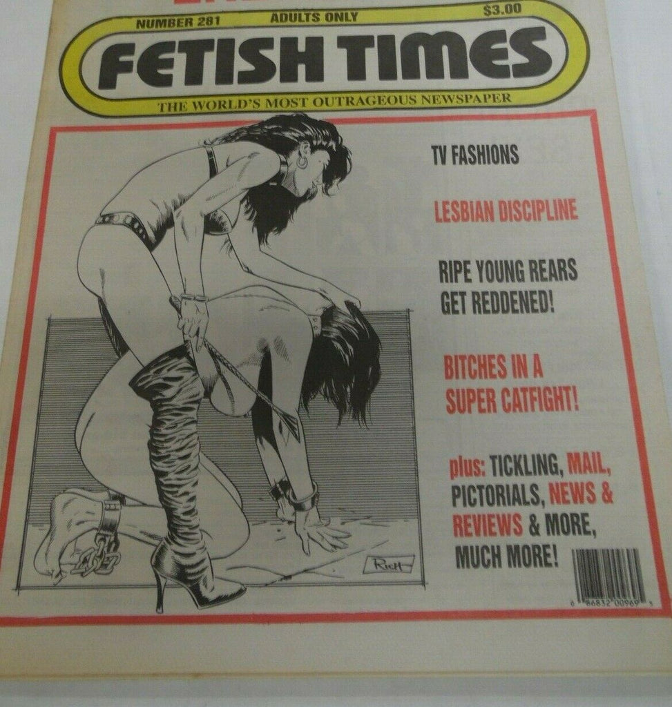 Fetish Times Newspaper Bitches In A Super Catfight #281 1998 121219lm-ep
