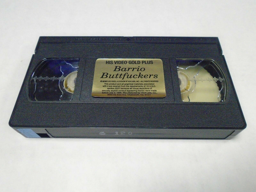 Barrio Buttfuckers His Gold Video 1995 Gay Male Adult VHS 081919AMP