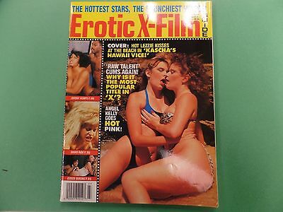 Erotic X-Film Guide Magazine Kascha/Angel Kelly July 1989 071416lm-ep