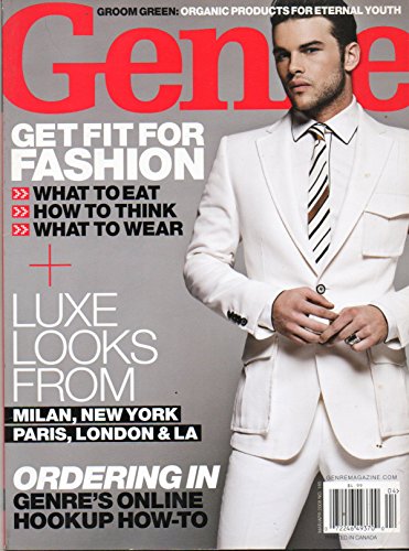 GENRE March April 2008 #165 Magazine ORDERING IN: GENRE'S ONLINE HOOKUP HOW-TO Groom Green: Organic Products For Eternal Youth BODY & SOUL TAI CHI CONNECTION Gay & Lesbian Interest