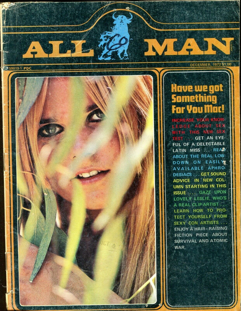 All Man Magazine Allison Donovan December 1972 070819lm-ep - Used