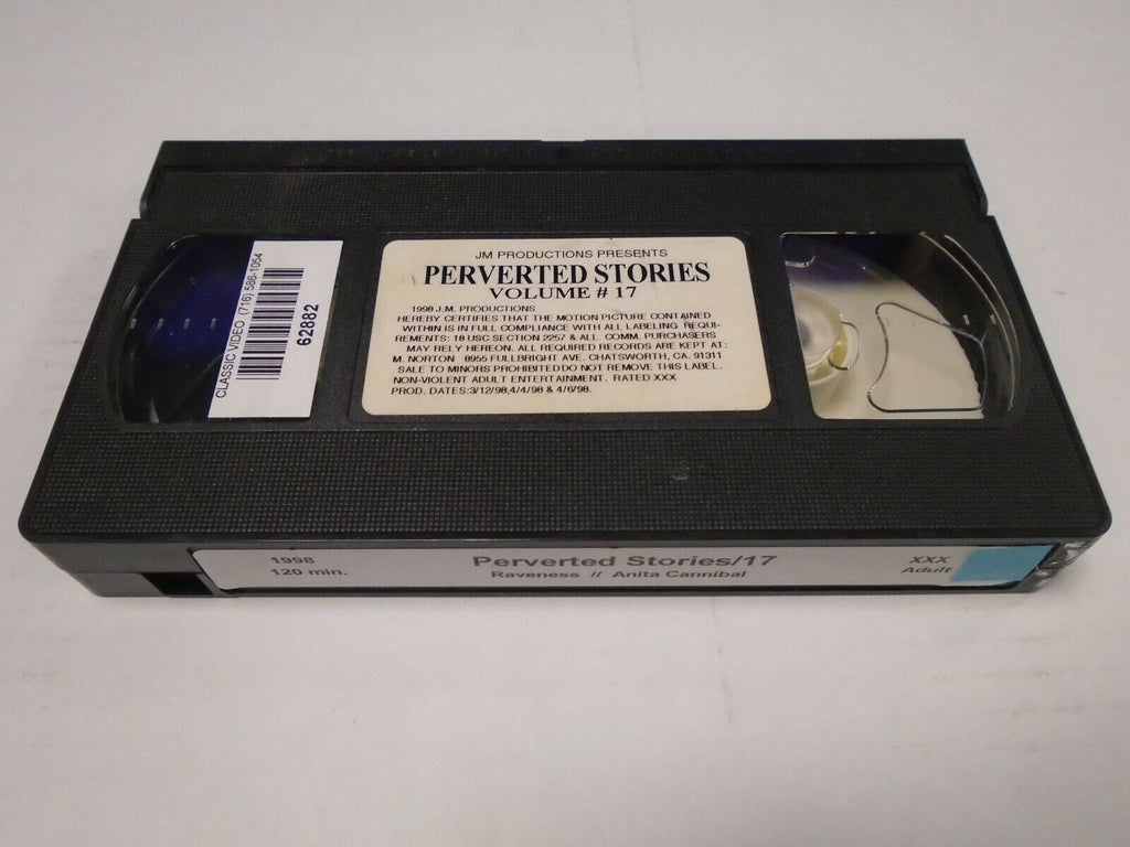 Perverted Stories Vol 17 Raveness Anita Cannibal 1998 Adult VHS 022619AMP2