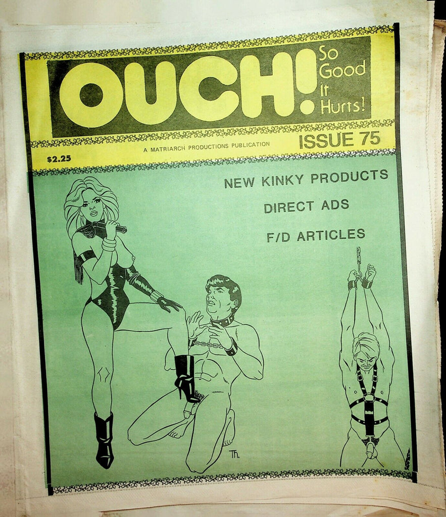 Ouch Fetish Newspaper Mistress Bridgette #75 022520lm-ep