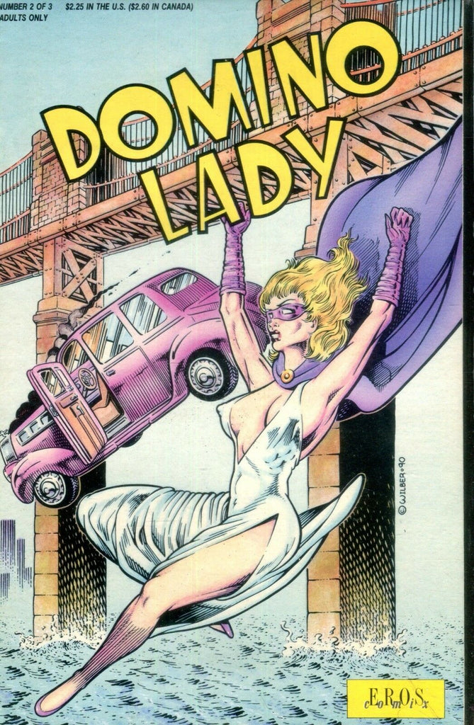 Domino Lady Comic #2 of 3 1991 Eros Comix 010719lm-ep