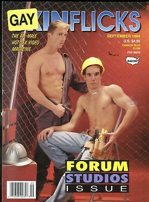 Skin Flicks Gay Magazine Forum Studios Issue September 1994 031318lm-ep2