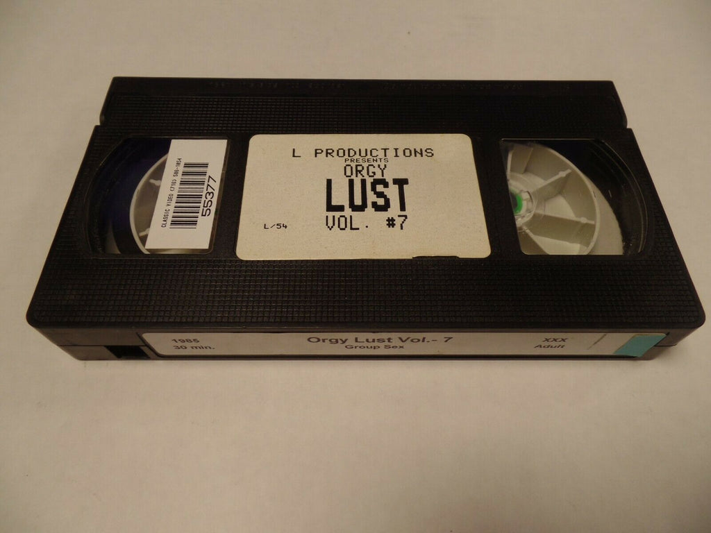 Orgy Lust 7 L Productions 1985 30mins Adult VHS 030719AMP3