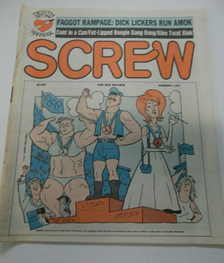 Screw Newspaper Racquel Darrian #1321 June 27, 1994 012920lm-ep2