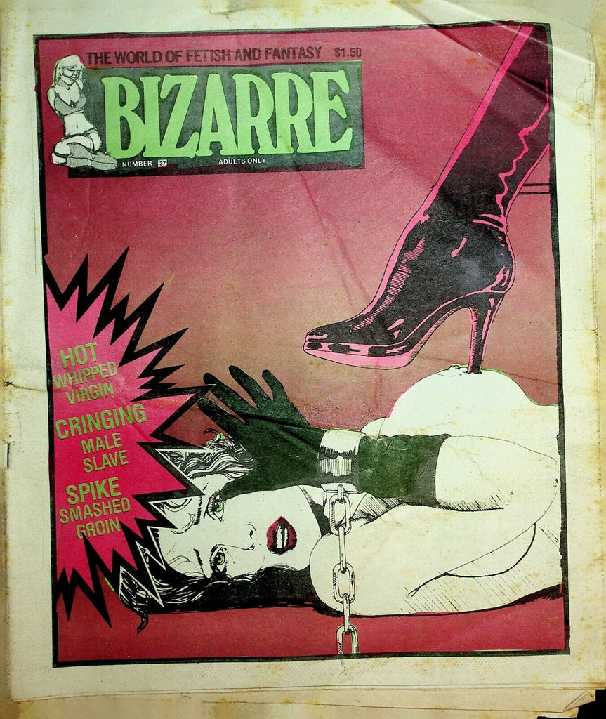 Bizarre Fetish Newspaper Hot Whipped Virgin #37 1981 030320lm-ep