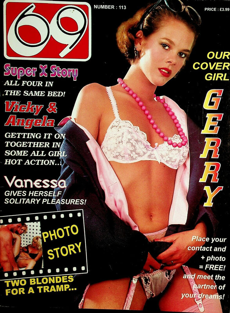 69 Magazine Cover Girl Gerry #113 1990's 011321lm-ep