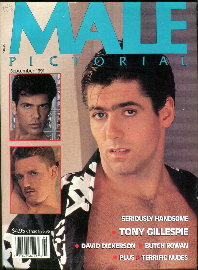 Male Pictorial Gay Magazine Tony Gillespie September 1991 100126AMP-